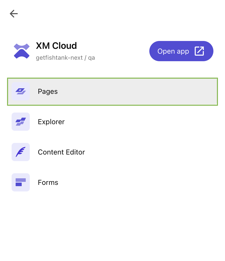 Accessing Sitecore XM Cloud Apps